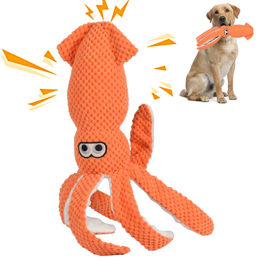 TimberPup™ Kraken Crunch Plush Dog Toy
